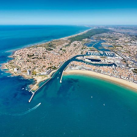 Appartement Moderne Au Centre-Ville, 150M Plage, Wifi, Confort Ideal Pour Familles - Fr-1-92-876 Les Sables-dʼOlonne Exterior foto